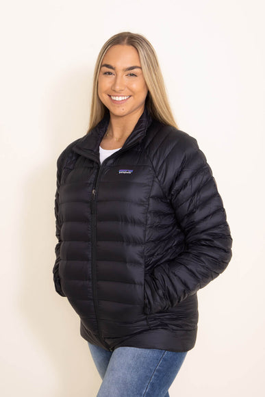 Patagonia Women's Down Sweater Jacket in Black