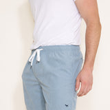 Simply Southern Corduroy Shorts for Men in Dusty Blue 