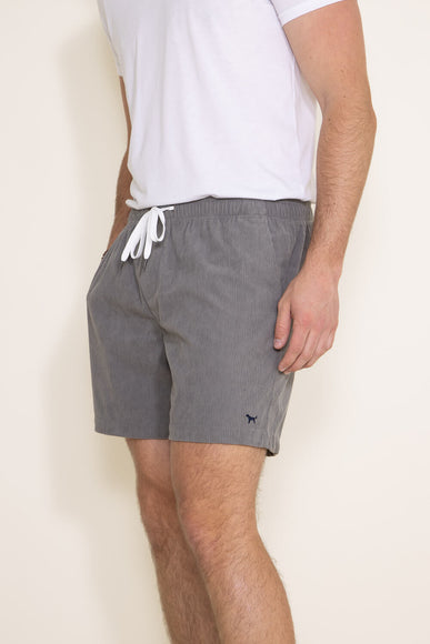 Simply Southern Corduroy Shorts for Men in Grey