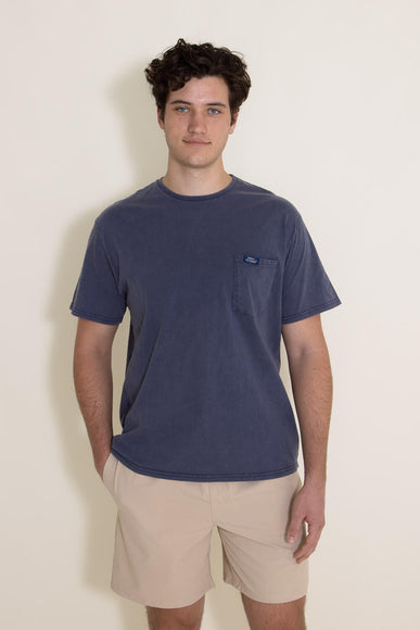 Simply Southern Pocket T-Shirt for Men in Blue