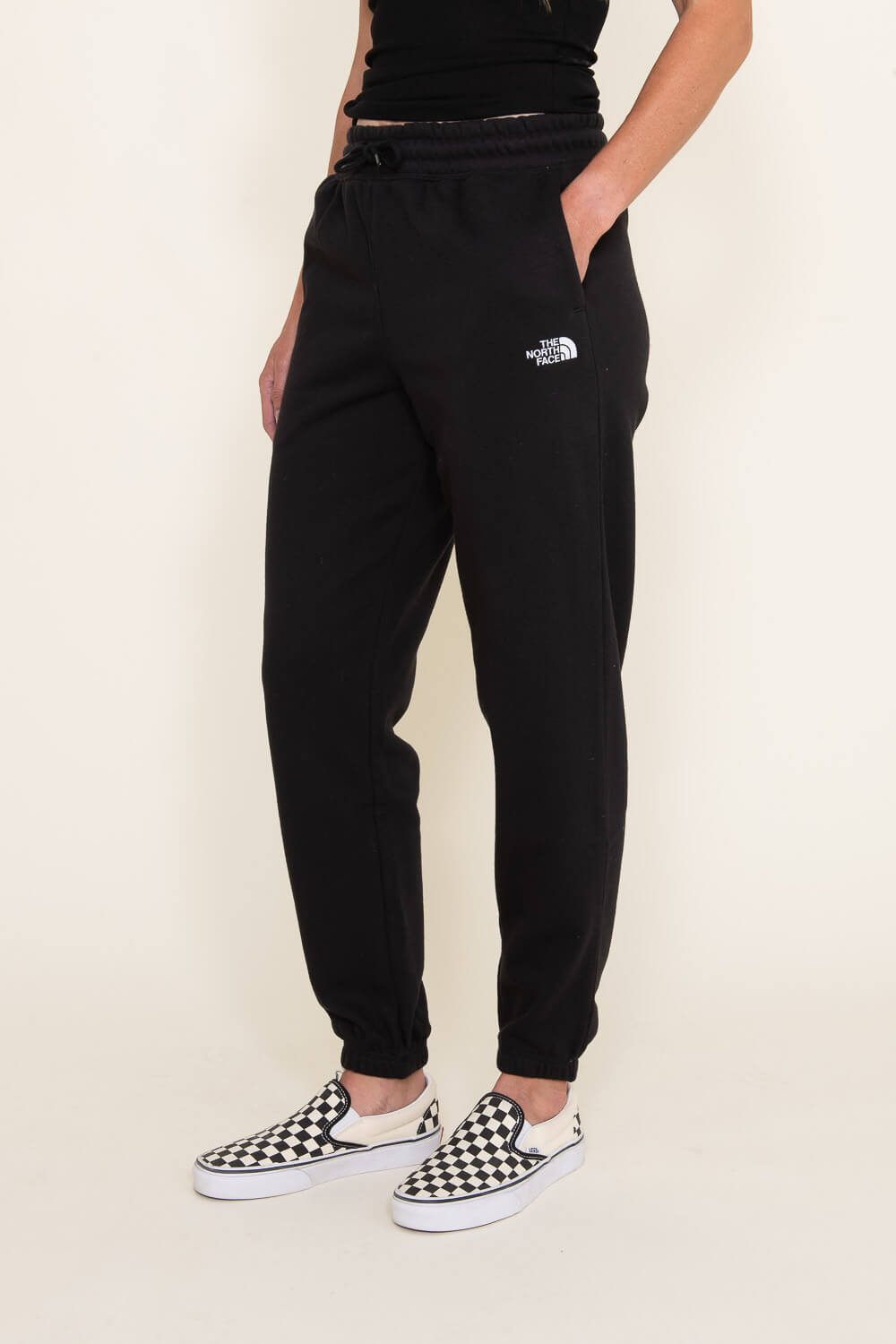 The North Face Fleece Sweatpants for Women in Black