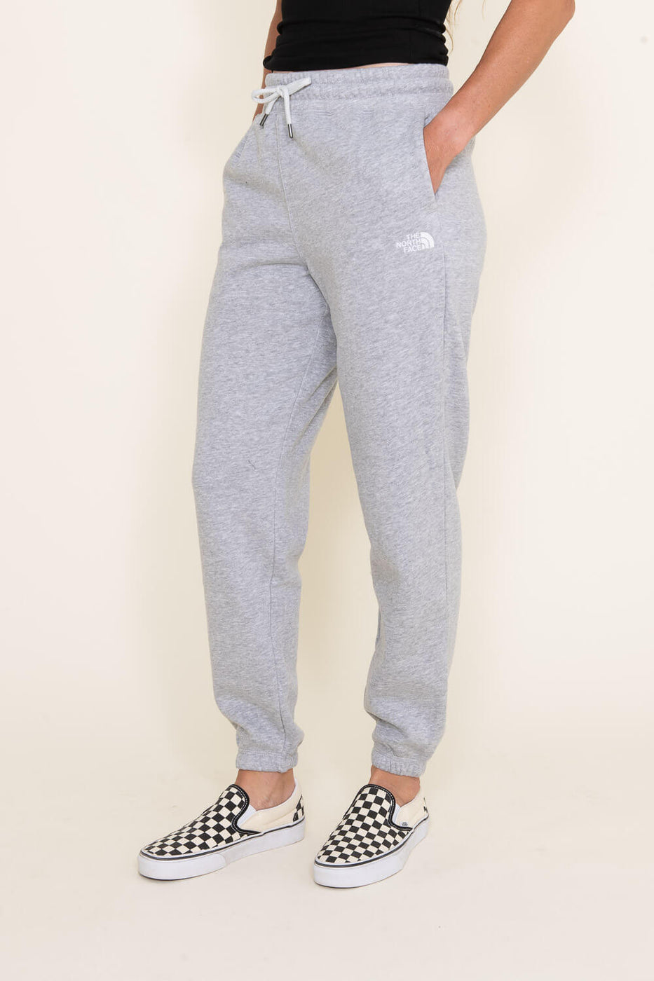 The North Face Fleece Sweatpants for Women in Grey NF0A7UPL