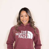 The North Face Half Dome Hoodie for Women in Red