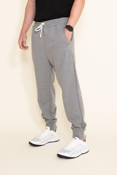 The North Face Heritage Patch Joggers for Men in Grey