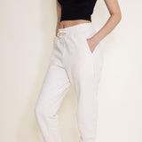 The North Face Heritage Patch Joggers for Women in White
