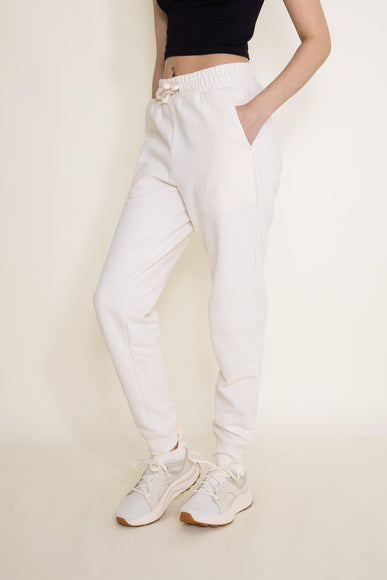 The North Face Heritage Patch Joggers for Women in White