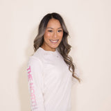 The North Face Long-Sleeve Brand Proud T-Shirt for Women in White