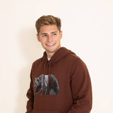 The North Face Bear Hoodie for Men in Brown
