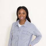 Thread & Supply Cyrus Shacket for Women in Blue