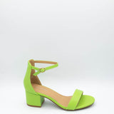 Top Moda Darcie Heels for Women in Green