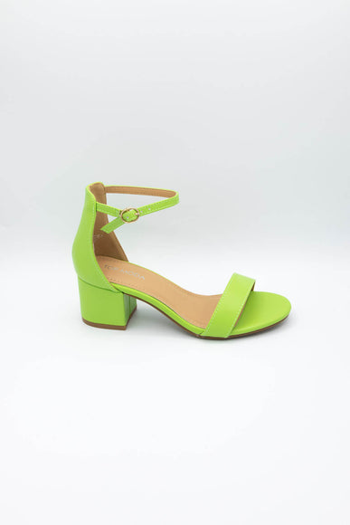 Top Moda Darcie Heels for Women in Green