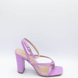 Top Moda Nile Strappy Heels for Women in Purple
