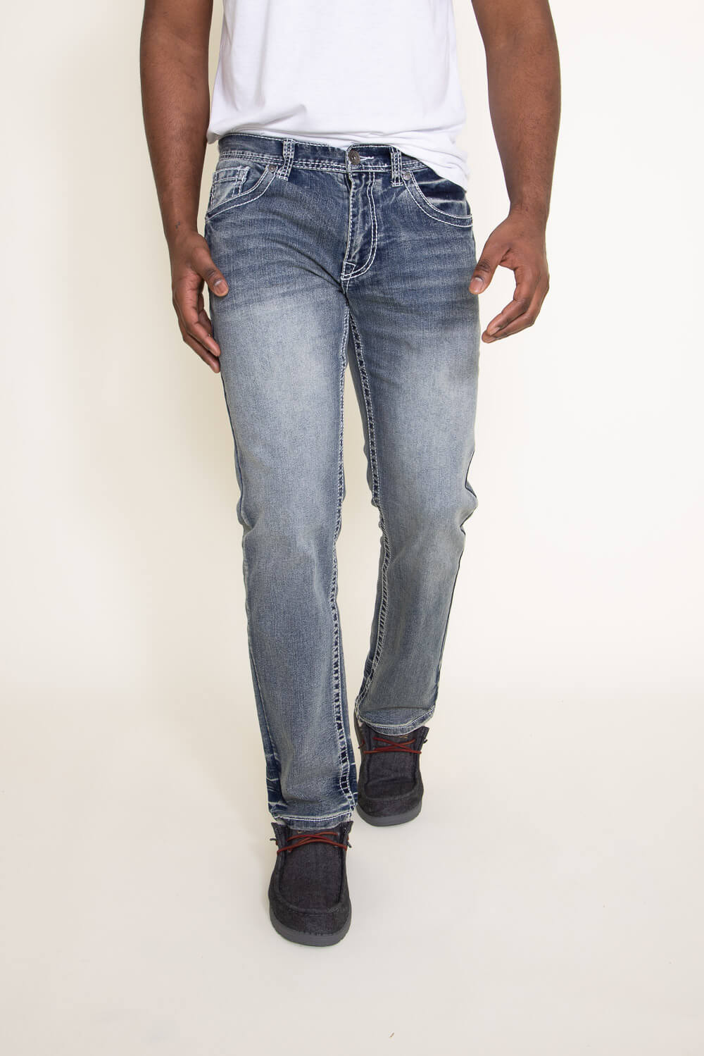 True Luck Kyle Straight Jeans for Men