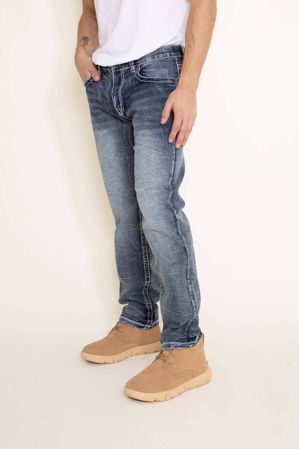 True Luck Vinny Straight Jeans for Men