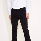 Union Five-Pocket Comfort Twill Pants for Men in Black