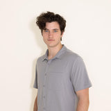 WearFirst All Day Performance Shirt for Men in Grey Heather