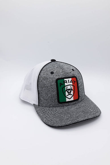 Ariat Mexico Patch Trucker Hat for Men in Grey