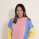 1897 Active Color Block Hoodie for Women in Pink