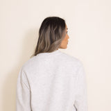 1897 Active Honeycomb Stretch Sweatshirt for Women in White