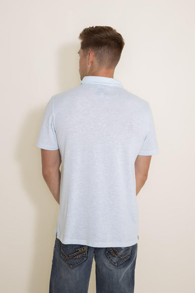 1897 Original Jersey Polo Shirt for Men in Light Blue