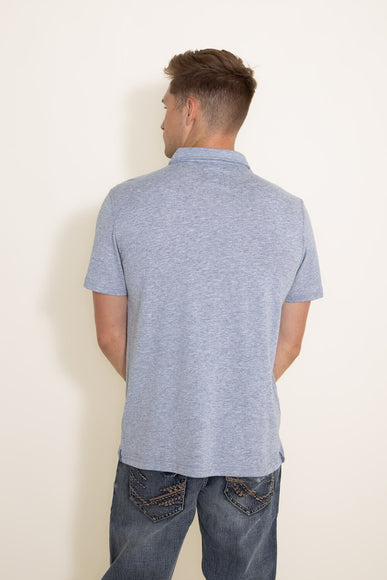 1897 Original Jersey Polo Shirt for Men in Grey/Blue