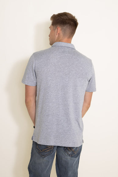 1897 Original Jersey Polo Shirt for Men in Grey