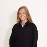 ACOA Clothing Oversized Boyfriend Shirt for Women in Black