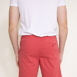 Poplin Volley Shorts for Men in Red