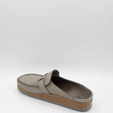 Birkenstock Buckley Nubuck Leather Mules for Women in Grey | 1023649