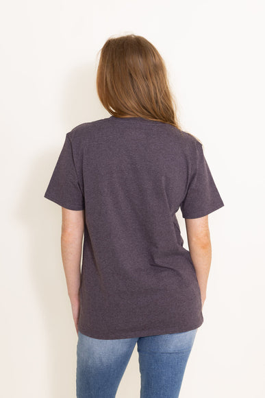 Carhartt Loose Fit Heavyweight Pocket T-Shirt for Women in Purple