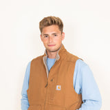 Carhartt Sherpa Insulated Vest for Men in Brown