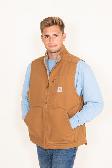 Carhartt Sherpa Insulated Vest for Men in Brown