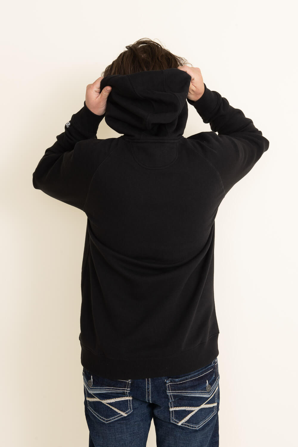 Lightweight black hotsell hoodie mens