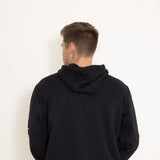 Carhartt Logo Sleeve Graphic Hoodie for Men in Black