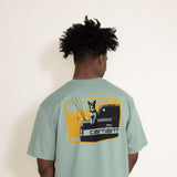 Carhartt Relaxed Heavyweight Dog Graphic T-Shirt for Men in Green