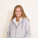 Carhartt Relaxed Fit Sherpa Lined Jacket for Women in Grey