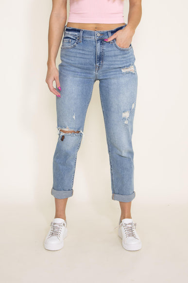 Eunina Rocky High Rise Boyfriend Jeans for Women