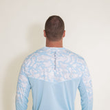 Huk Fishing Icon X Inside Reef Long Sleeve T-Shirt for Men in Blue