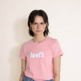 Levi’s Poster Logo T-Shirt for Women in Pink