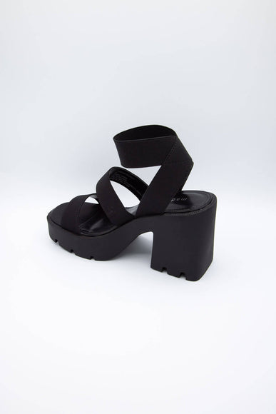 Madden Girl Temple Platform Heels for Women in Black