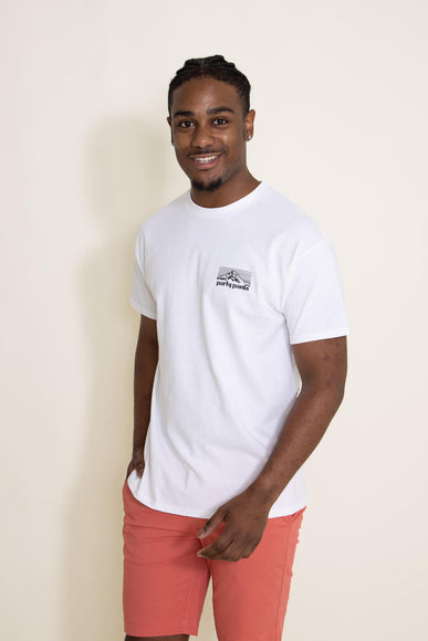 Party Pants Pour Choice T-Shirt for Men in White
