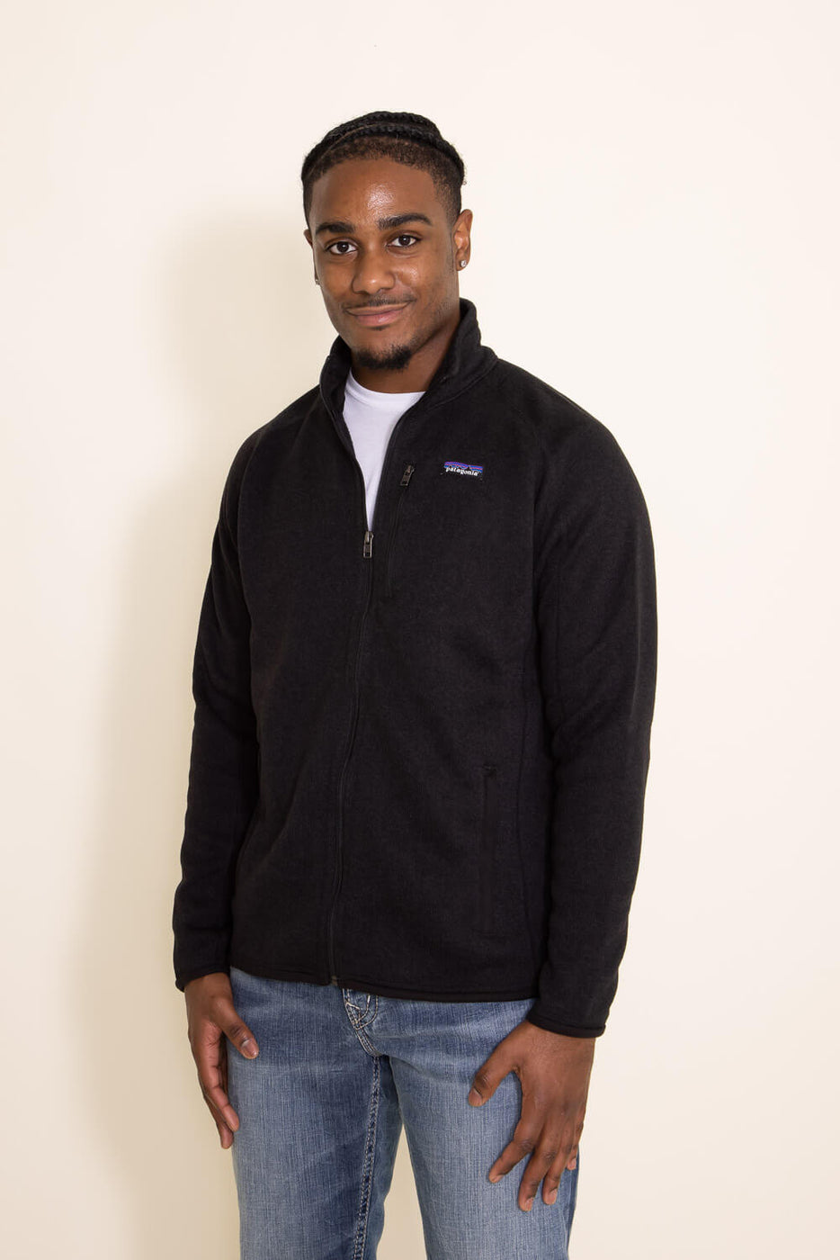 Patagonia Men s Better Sweater Jacket in Black 25528 BLK BLACK Glik s