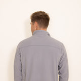 Patagonia Men's Micro D Fleece Zip Pullover in Grey