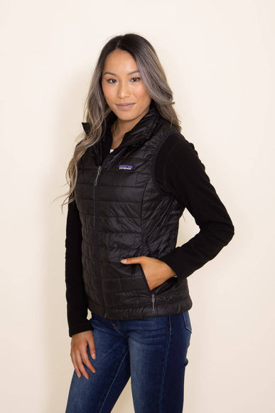 Patagonia Women's Nano Puff Vest in Black