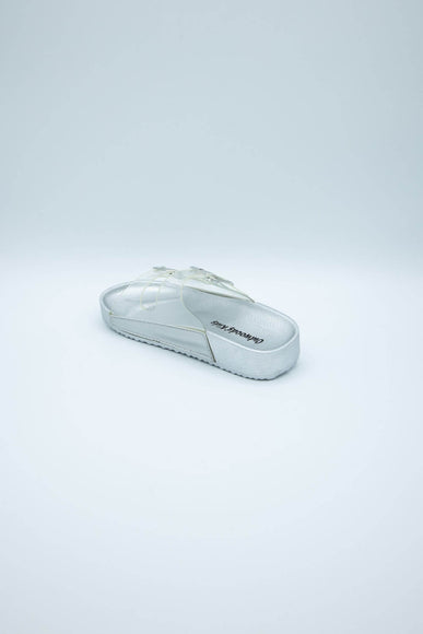Outwoods Claro Slide Sandals for Girls in Silver