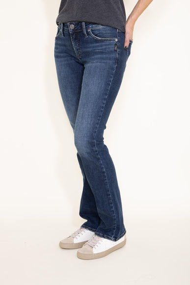 Silver Jeans 31” Suki Mid Rise Slim Bootcut Jeans For Women