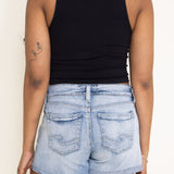 Silver Jeans Suki Light Wash Denim Shorts for Women