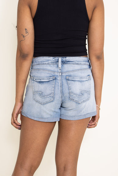 Silver Jeans Suki Light Wash Denim Shorts for Women