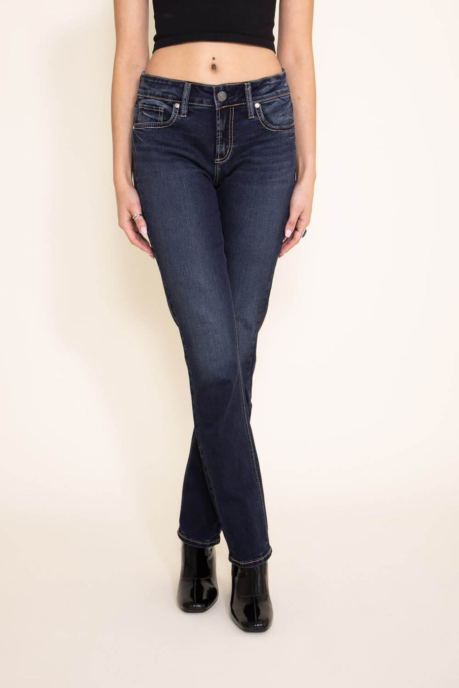 Silver elyse straight sales jeans