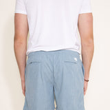 Simply Southern Corduroy Shorts for Men in Dusty Blue 